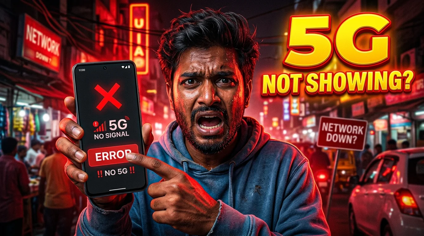 Airtel 5G Plus Not Showing