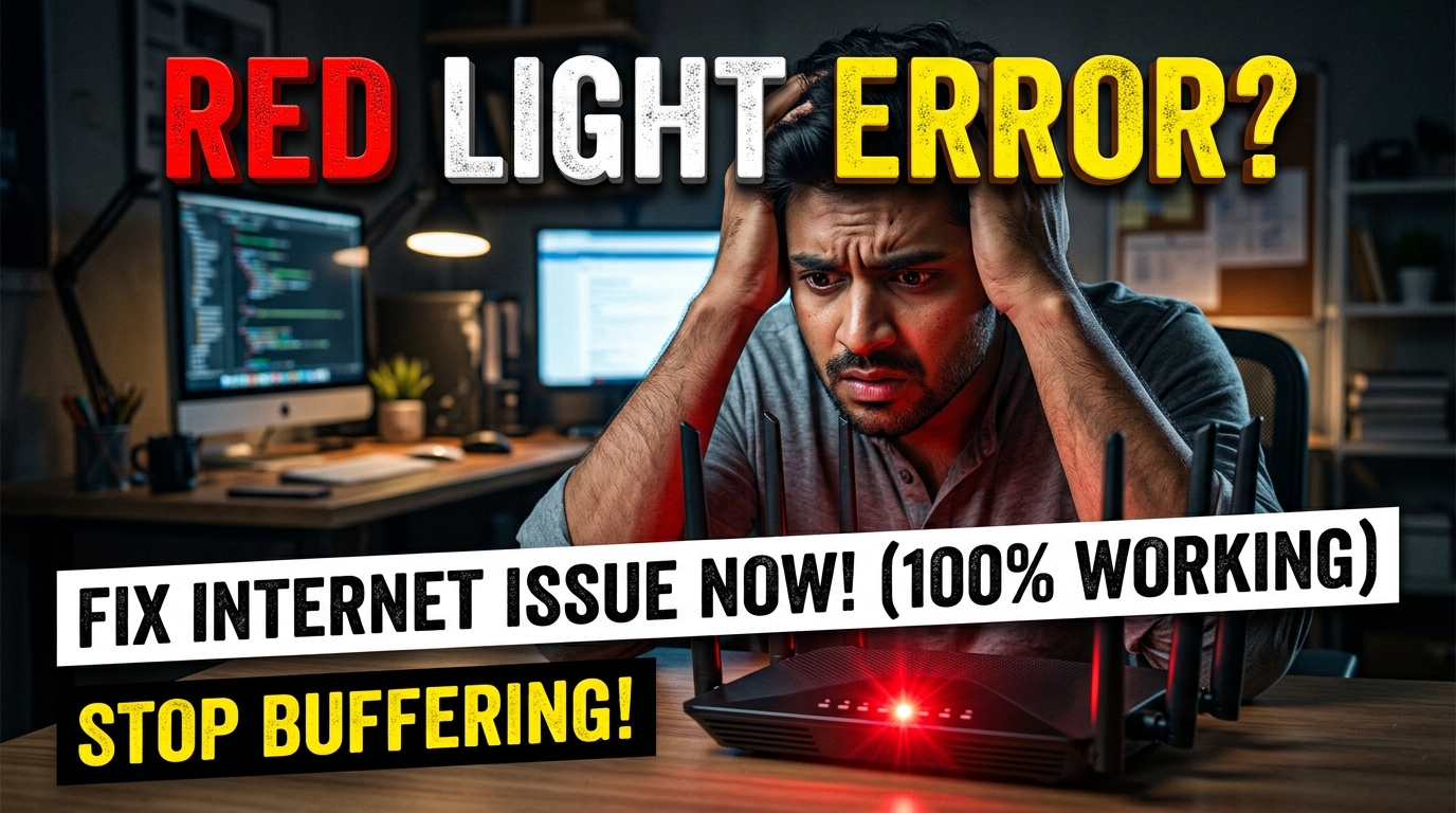 Hathway Red Light Fix