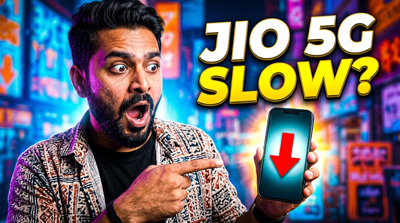 Jio 5G Slow at Night